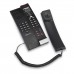 VTech A2221-L2 Silver & Black - Аналоговый миниатюрный телефон с 2 линиями связи